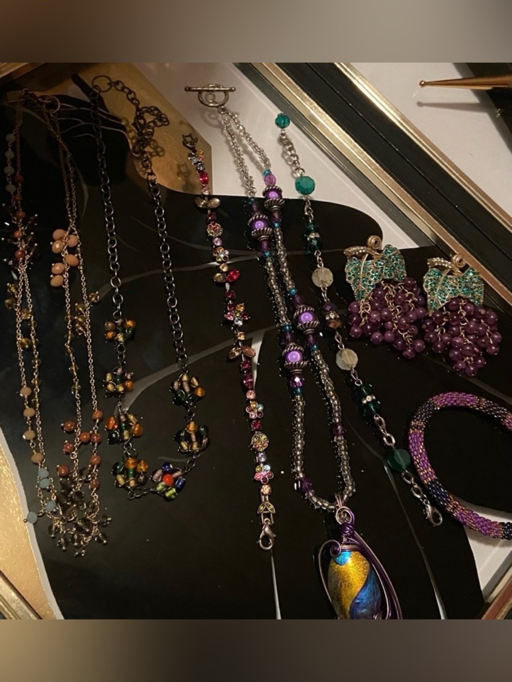 Purple Jewelry Estate Lot # 408